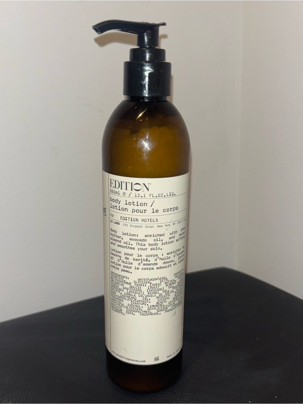Le Labo Edition Body Lotion- DISCONTINUED 12oz size